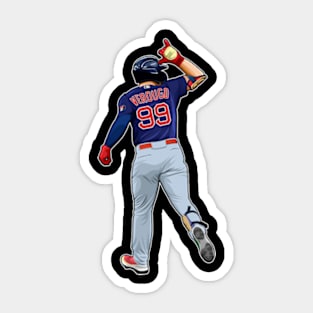 Alex Verdugo #99 Hand Sign Sticker